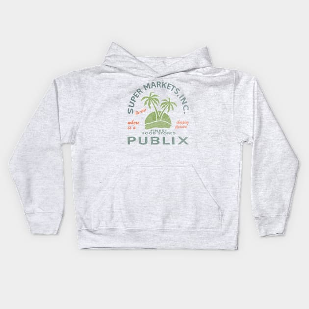 Publix Supermarkets Inc Kids Hoodie by trippy illusion